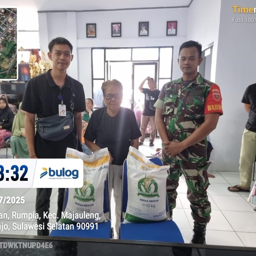 Penerimaan Bantuan Pangan Bulog